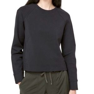 lululemon athletica Black Sweatshirt